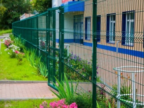 3D заборы для детского сада 80 метров фото в Цюрюпе