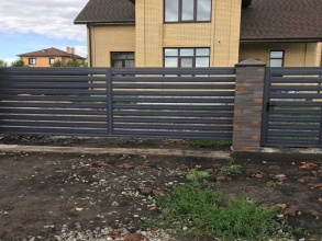 Забор жалюзи 72 метра фото в Цюрюпе
