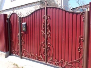 Калитка - пример 1 фото в Цюрюпе