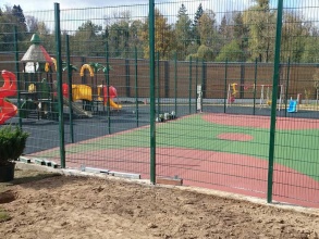 Забор на детскую площадку 50 метров фото в Цюрюпе